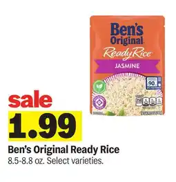 Meijer Ben's Original Ready Rice offer