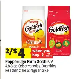 Meijer Pepperidge Farm Goldfish offer