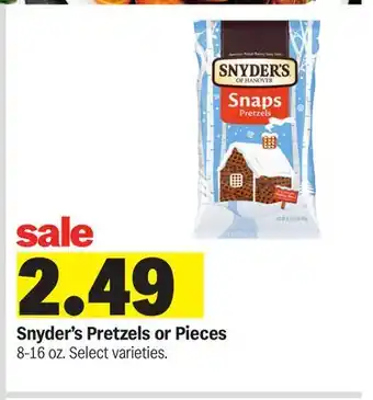 Meijer Snyder's Pretzels or Pieces offer