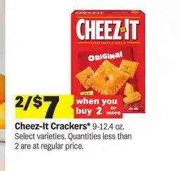 Meijer Cheez-It Crackers offer