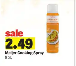 Meijer Meijer Cooking Spray offer