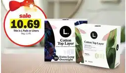 Meijer This is L Pads or Liners offer