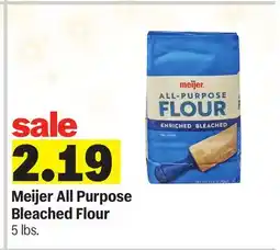Meijer Meijer All Purpose Bleached Flour offer
