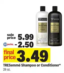 Meijer TRESemmé Shampoo or Conditioner offer