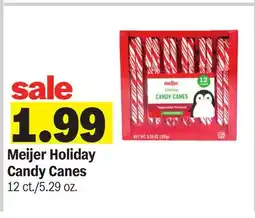 Meijer Meijer Holiday Candy Canes offer