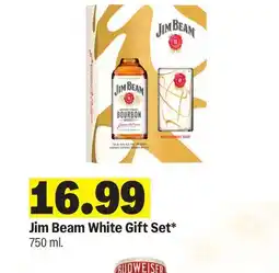 Meijer Jim Beam White Gift Set offer
