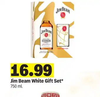 Meijer Jim Beam White Gift Set offer