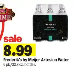Meijer Frederik's by Meijer Artesian Water offer