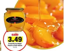 Meijer Frederik's by Meijer Peach or Pear Halves offer