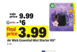 Meijer Air Wick Essential Mist Starter Kit offer