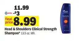 Meijer Head & Shoulders Clinical Strength Shampoo offer
