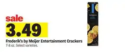 Meijer Frederik's by Meijer Entertainment Crackers offer