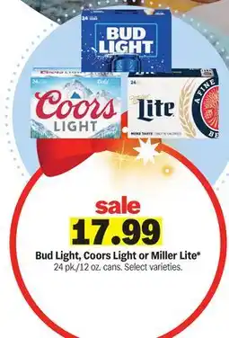 Meijer Bud Light, Coors Light or Miller Lite offer