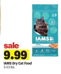 Meijer IAMS Dry Cat Food offer