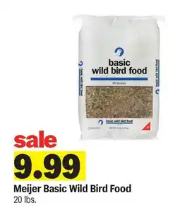Meijer Meijer Basic Wild Bird Food offer