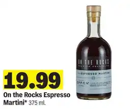 Meijer On the Rocks Espresso Martini offer