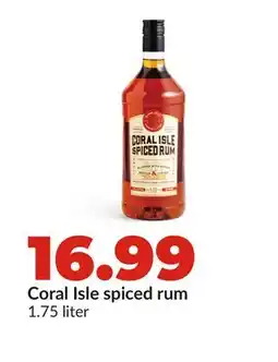 Hy-Vee Coral Isle spiced rum offer