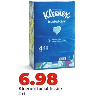 Hy-Vee Kleenex facial tissue offer