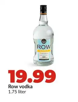 Hy-Vee Row vodka offer