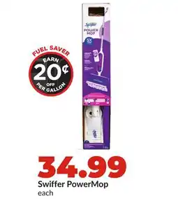 Hy-Vee Swiffer PowerMop offer