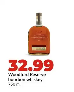 Hy-Vee Woodford Reserve bourbon whiskey offer