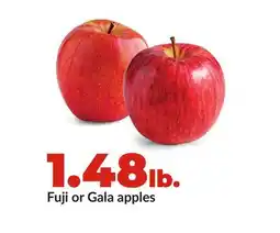 Hy-Vee Fuji or Gala apples offer