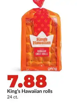Hy-Vee King's Hawaiian rolls offer