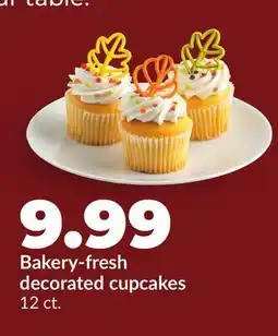 Hy-Vee Bakery decorated cupcakes offer