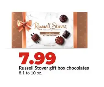 Hy-Vee Russell Stover gift box chocolates offer