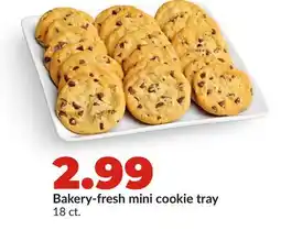 Hy-Vee Bakery-fresh mini cookie tray offer