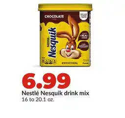 Hy-Vee Nestlé Nesquik drink mix offer