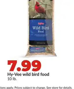 Hy-Vee Hy-Vee wild bird food offer