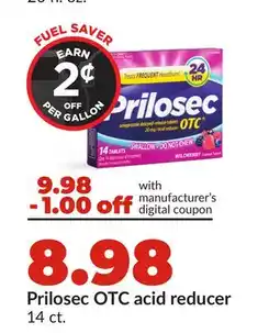 Hy-Vee Prilosec OTC acid reducer offer