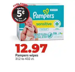 Hy-Vee Pampers wipes offer