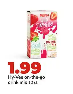 Hy-Vee Hy-Vee on-the-go drink mix offer