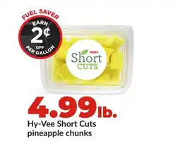 Hy-Vee Hy-Vee Short Cuts pineapple chunks offer