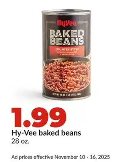 Hy-Vee Hy-Vee baked beans offer