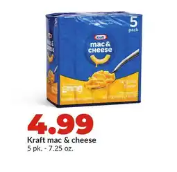 Hy-Vee Kraft mac & cheese offer