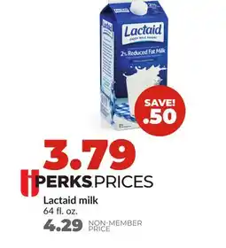 Hy-Vee Lactaid milk offer
