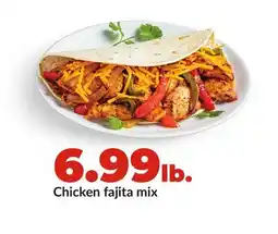 Hy-Vee Chicken fajita mix offer