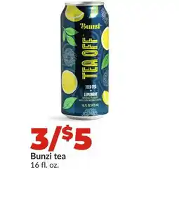 Hy-Vee Bunzi tea offer