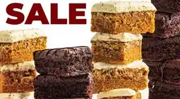 Hy-Vee Bakery-fresh brownies or pumpkin bars offer