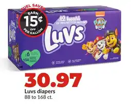 Hy-Vee Luvs diapers offer