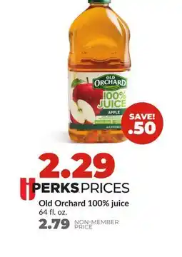 Hy-Vee Old Orchard 100% juice offer