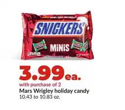 Hy-Vee Mars Wrigley holiday candy offer