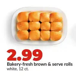 Hy-Vee Bakery-fresh brown & serve rolls offer