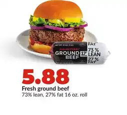 Hy-Vee Fresh ground beef offer