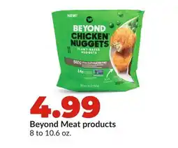 Hy-Vee Beyond Meat products offer