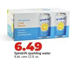 Hy-Vee Spindrift sparkling water offer