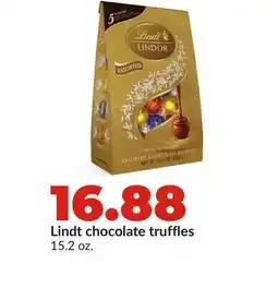 Hy-Vee Lindt chocolate truffles offer